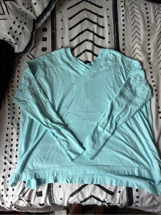 FP Movement by Free People Tops - FP Movement by Free People Aqua Crewneck Sweatshirt